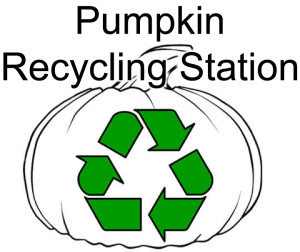 Pumpkin Recycling Stations - have the pumpkins brought to you!